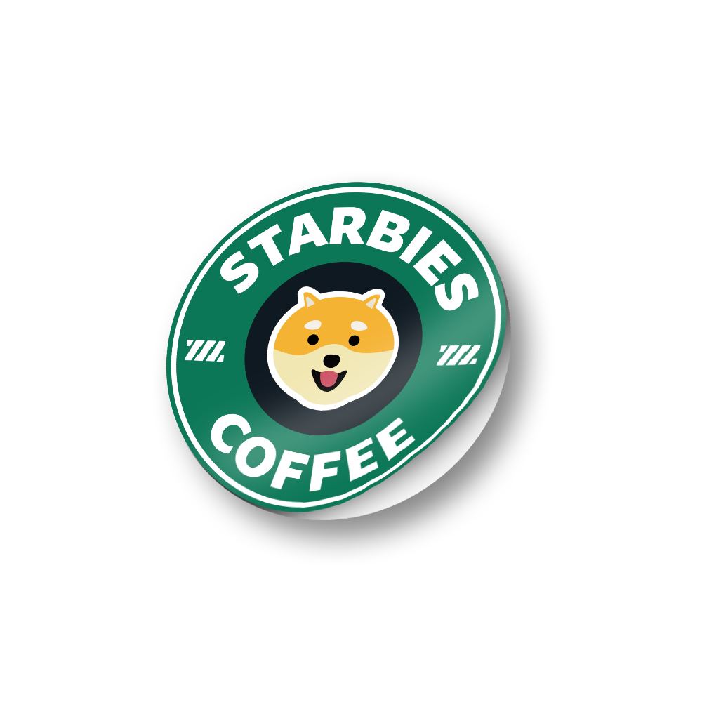 Starbucks Coffee Logo Die Cut Sticker